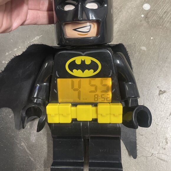 Lego Batman Movie Mini Figure Digital Alarm Clock - Tested - Picture 2 of 5